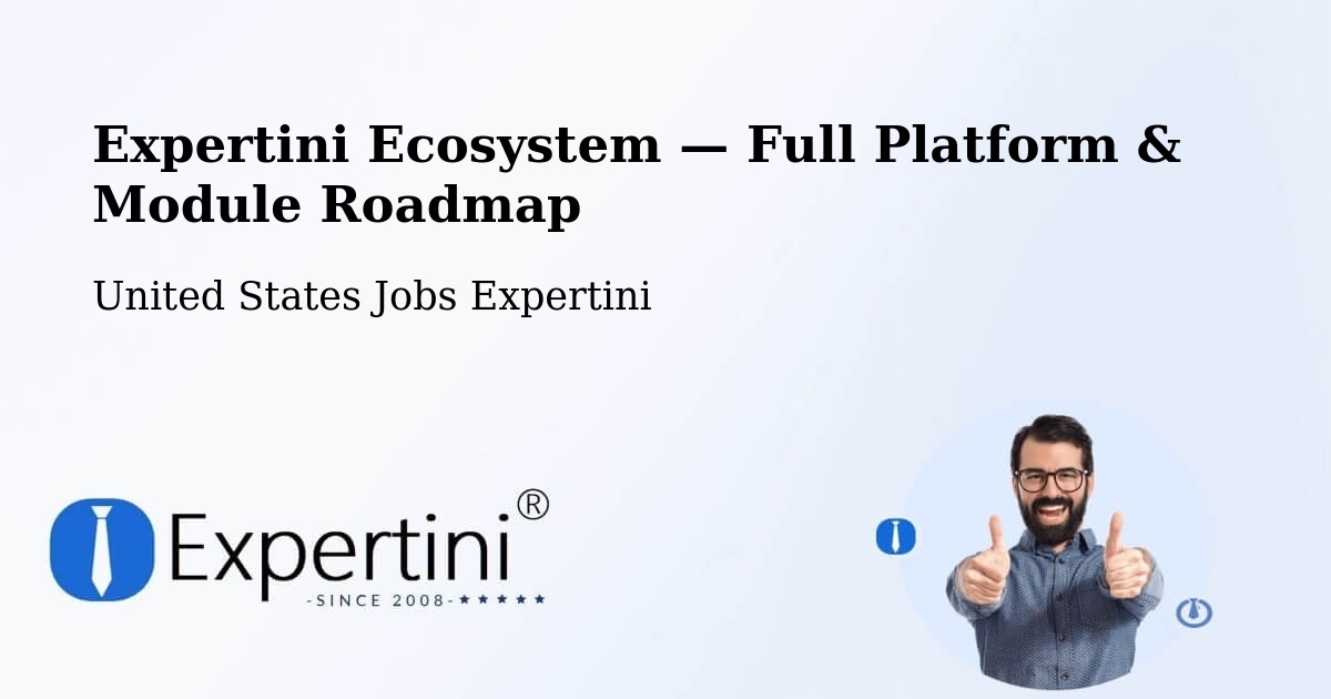Expertini Ecosystem — Full Platform & Module Roadmap – Stanley